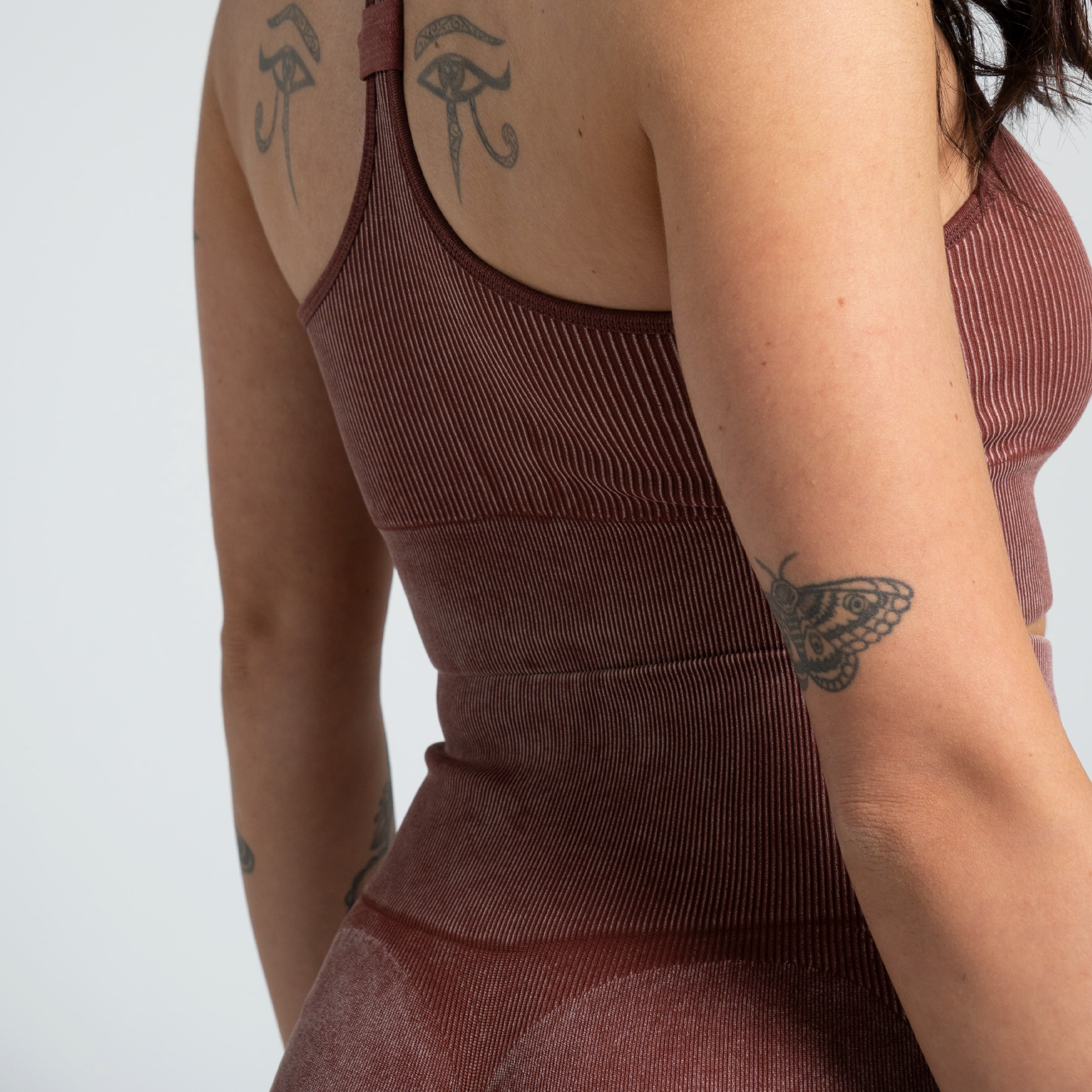 Top Marrón Denim - Imperia Collection
