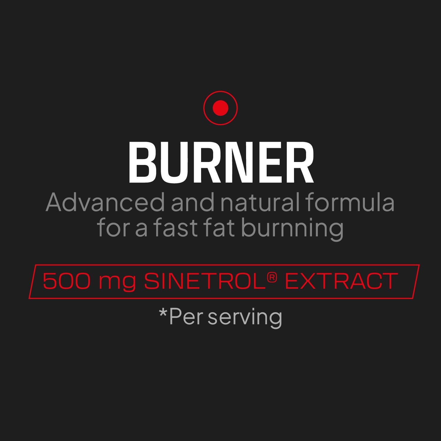 Burner Extreme - Fat Burner with Sinetrol® - 90 Caplets - 22 Servings