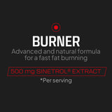 Burner Extreme - Fat Burner with Sinetrol® - 90 Caplets - 22 Servings