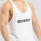 Camiseta de tirantes BEVERLY basic logo - White