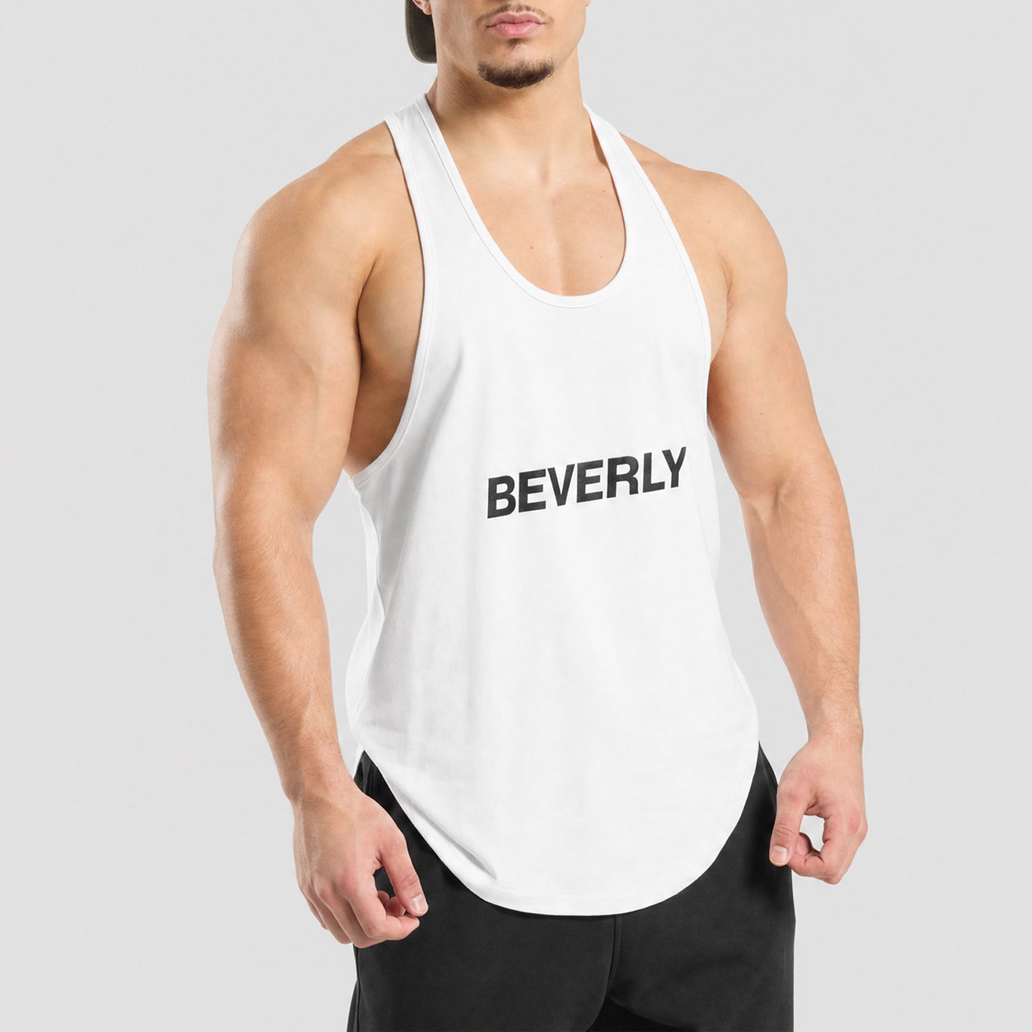 Camiseta de tirantes BEVERLY basic logo - White