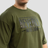 BEVERLY T-shirt - Beat your best - Camo green