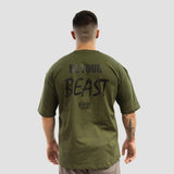 BEVERLY T-shirt - Beat your best - Camo green