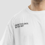BEVERLY T-shirt - Crush your limits - White