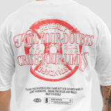 BEVERLY T-shirt - Crush your limits - White
