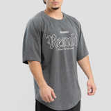 Camiseta oversize - Results matters more than promises - Dark Grey