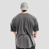 Camiseta oversize - Results matters more than promises - Dark Grey