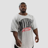 Beverly X Madelman Oversized T-Shirt - You train and let the dogs bark - Grey