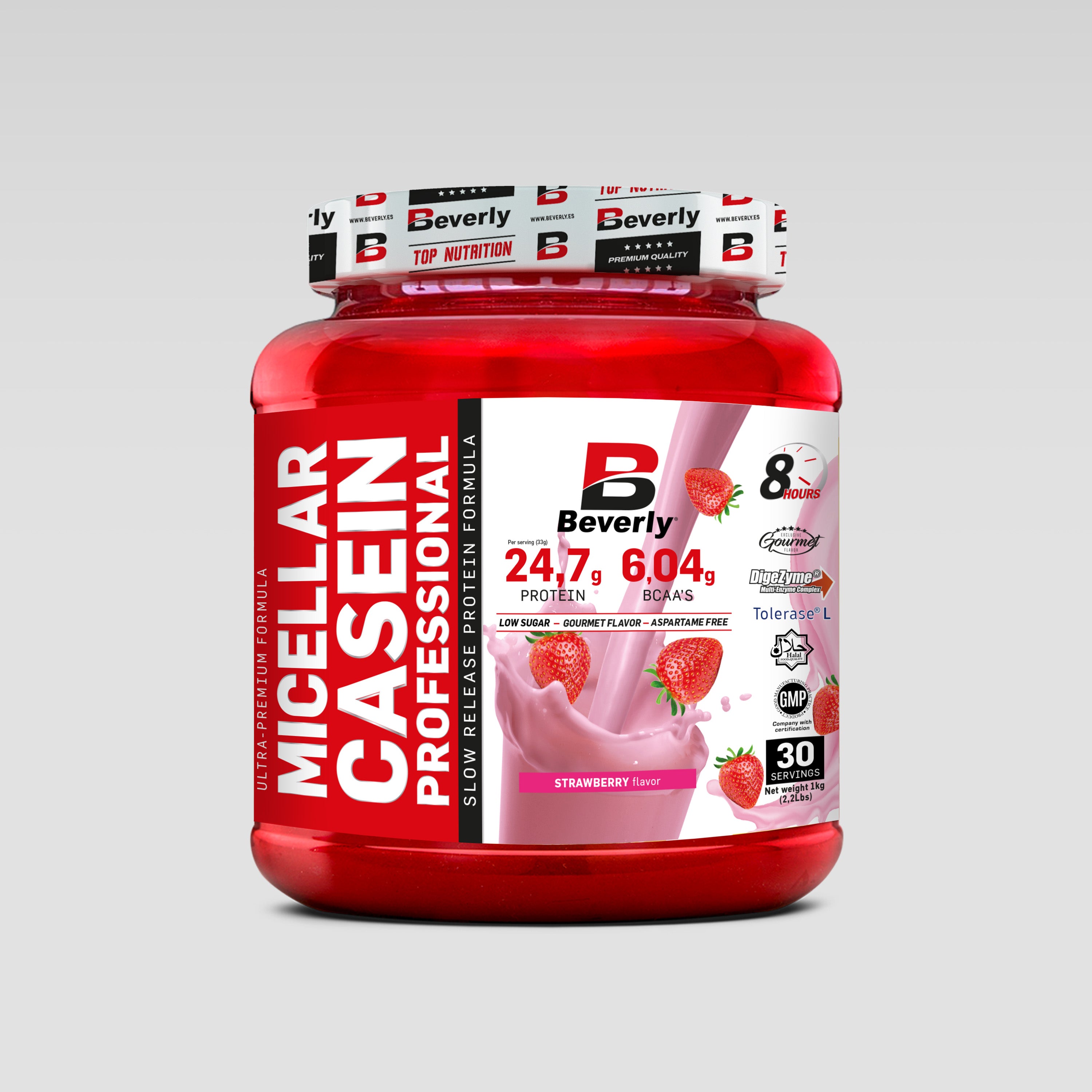 Cassein Professional - 1 Kg - Strawberry