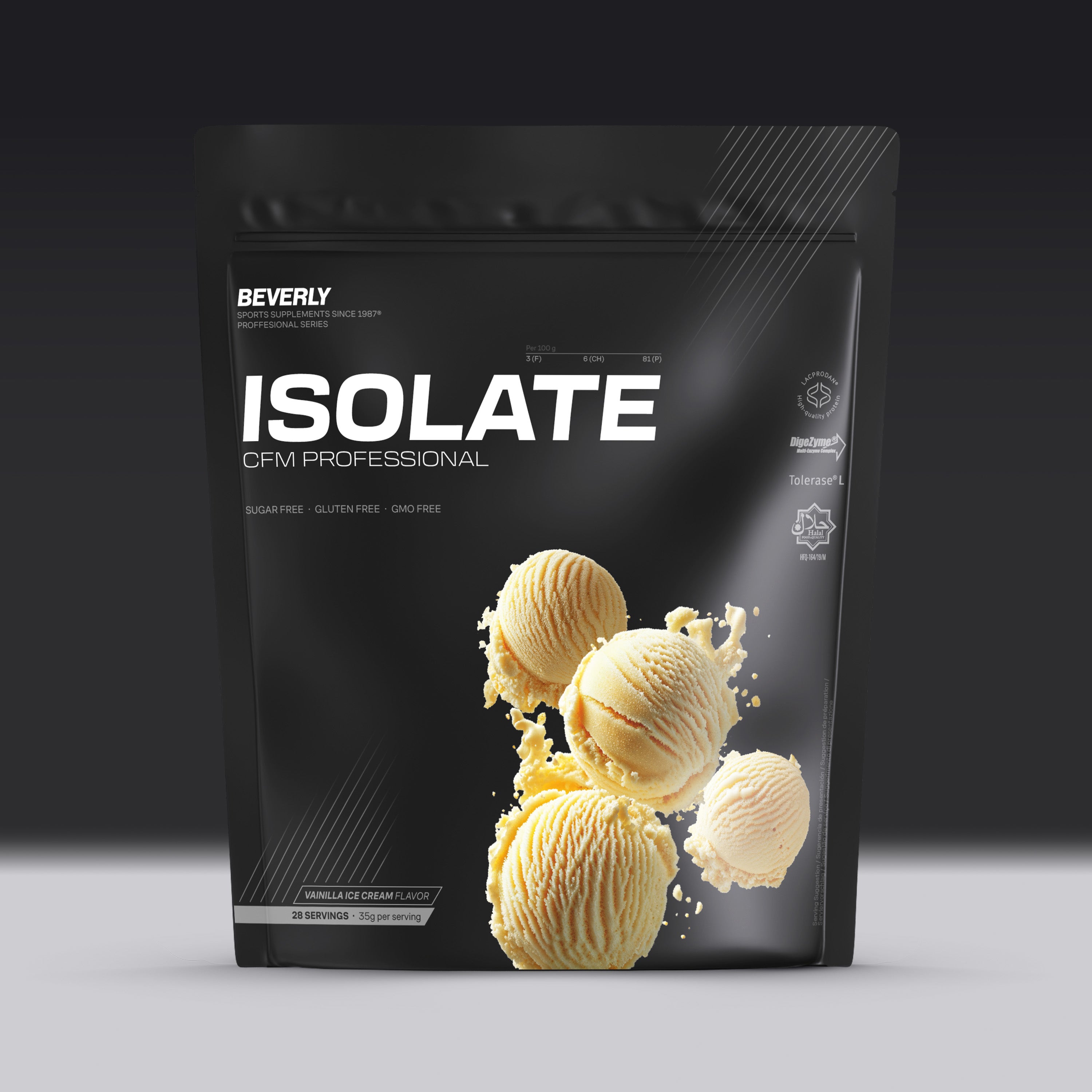 Isolate CFM Professional - 1 Kg - Vainilla Ice Cream