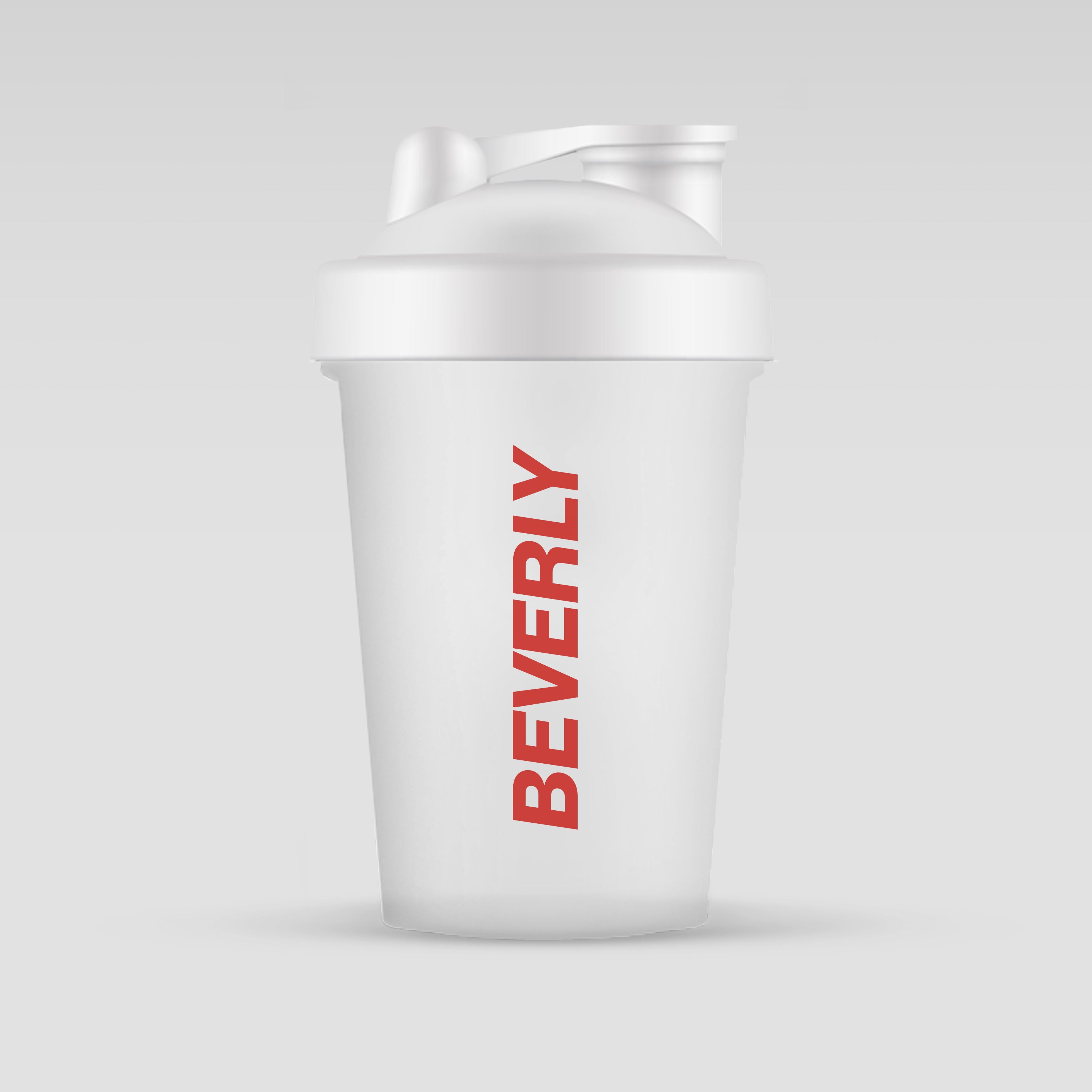 Mezclador de proteína - 500 ml - Transparente rojo