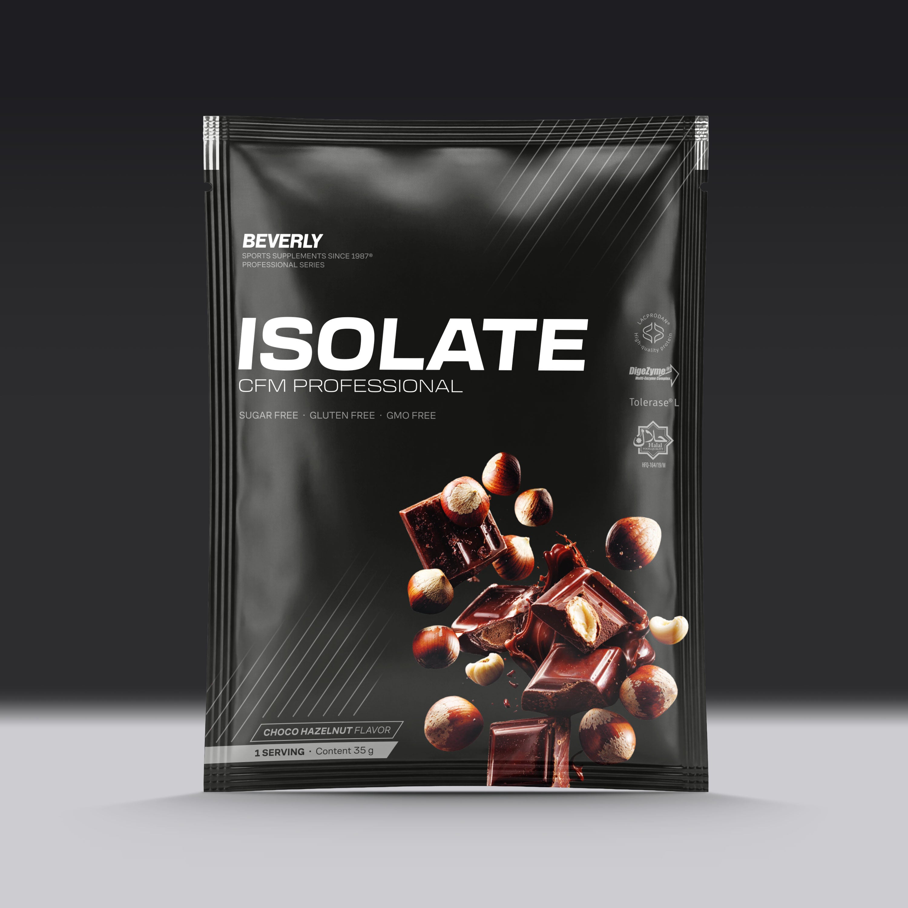 Monodose Isolate CFM Professional - 35 g - Choco Hazelnut