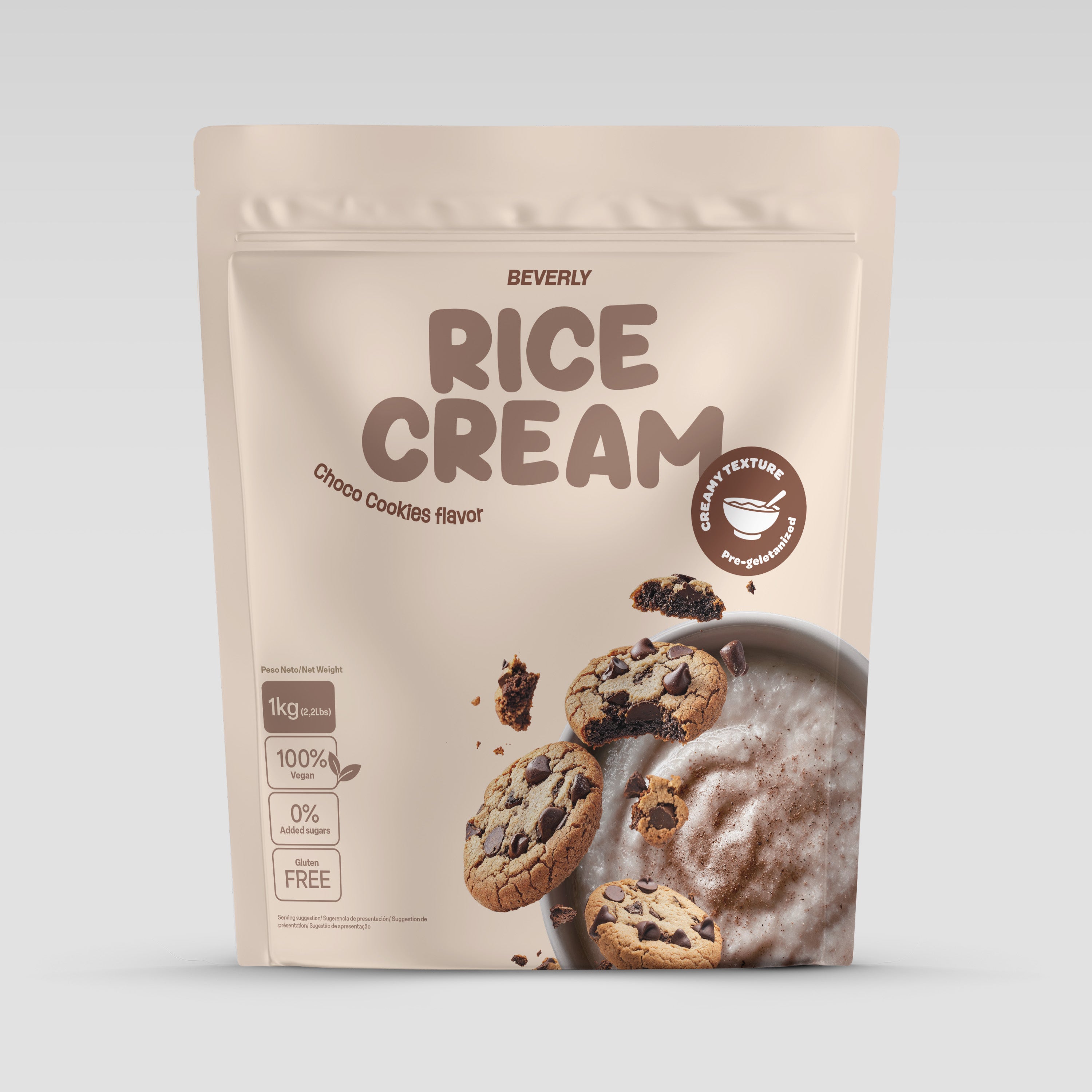 Crema de arroz - 1 Kg - Choco Cookies