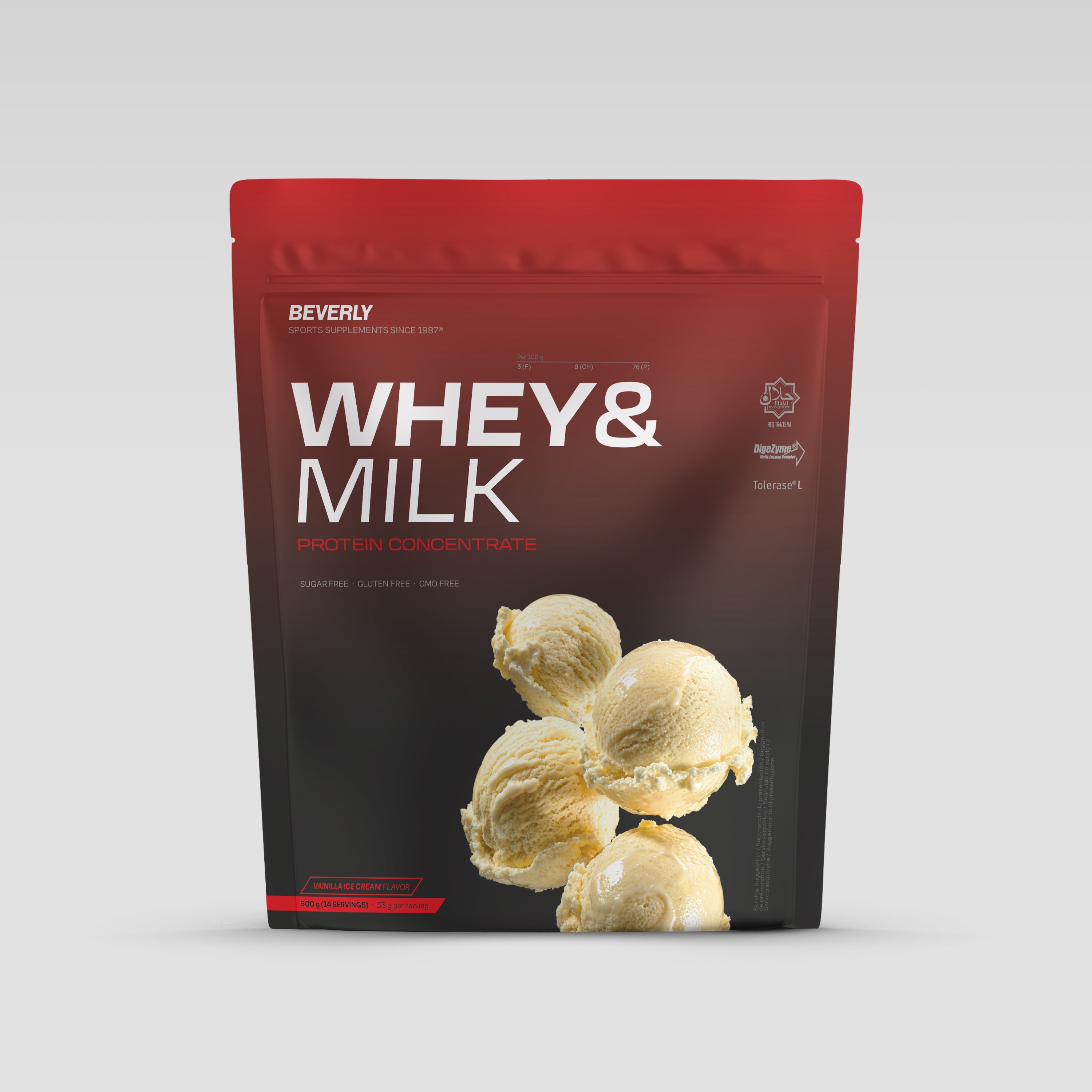 Whey&Milk - 500 g - Vanilla Ice Cream