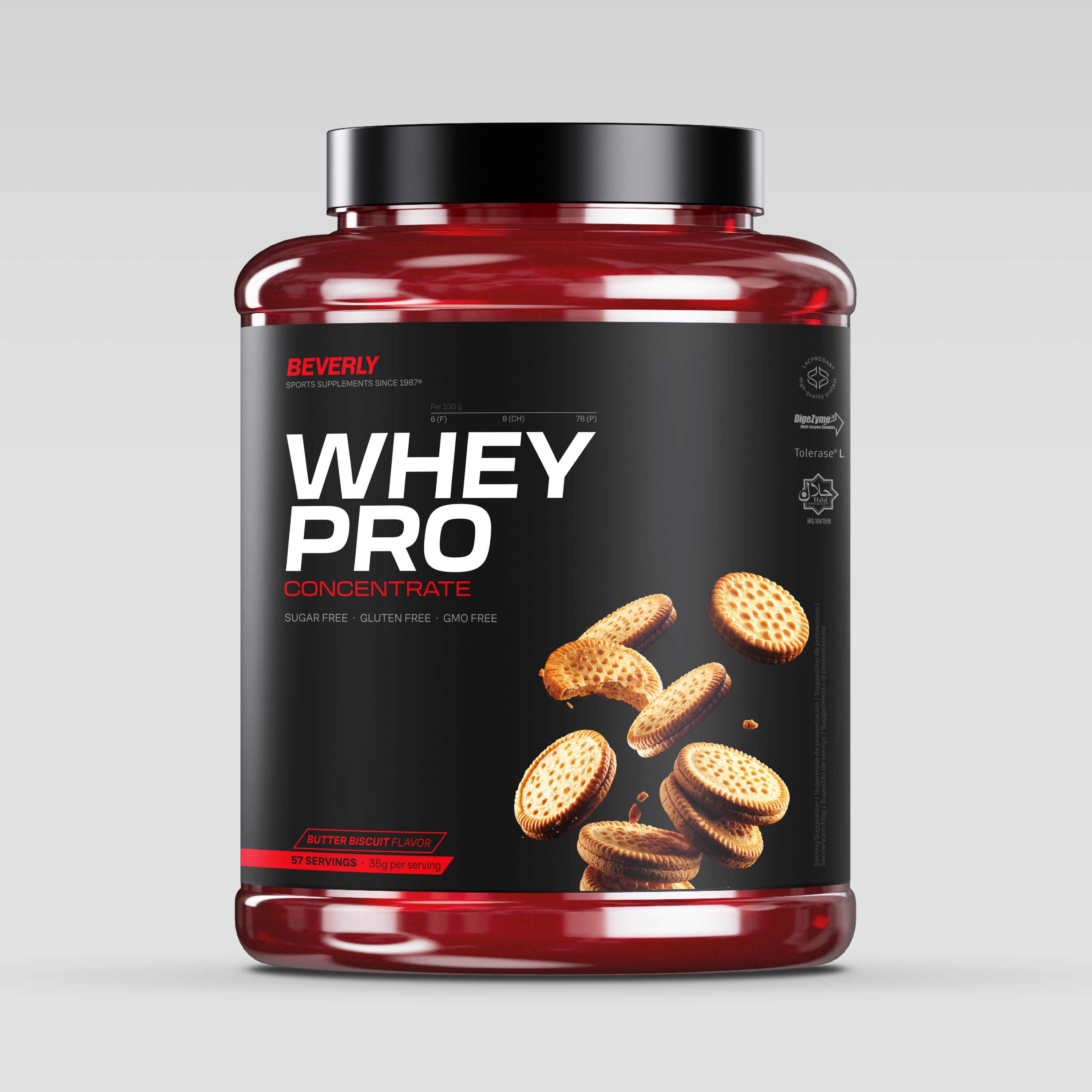 Concentré de lactosérum Pro - 2 kg