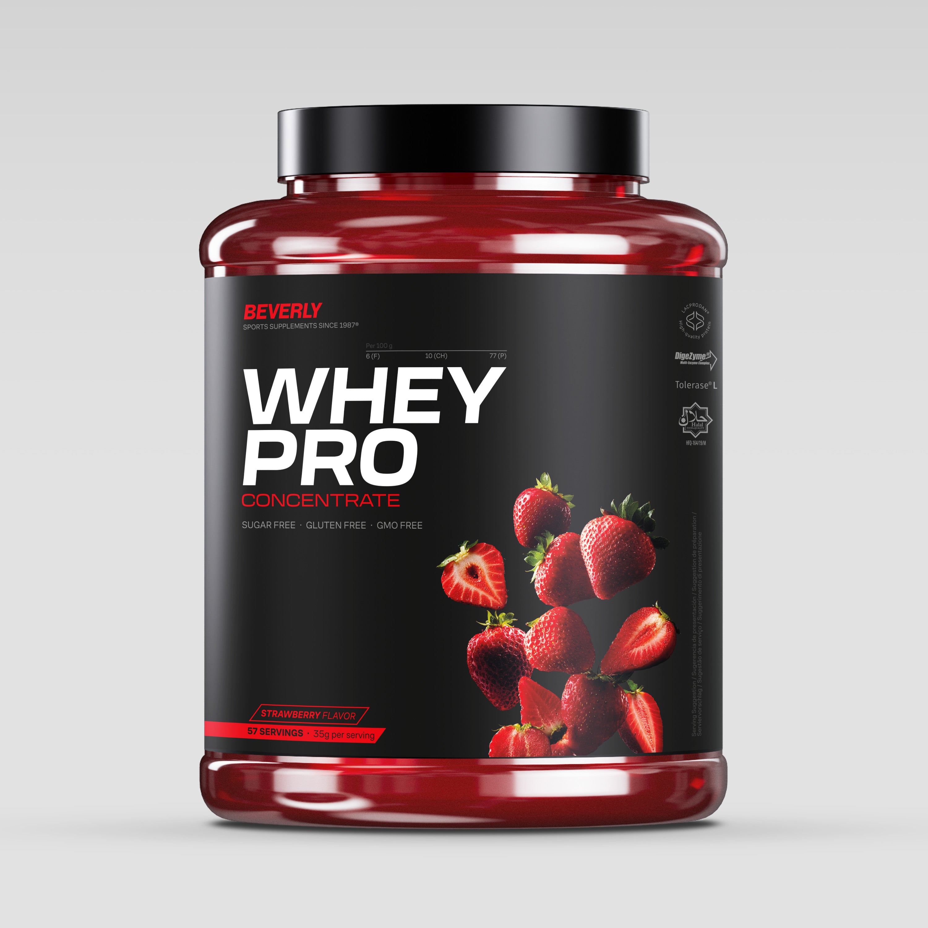 Whey Pro Concentrate - 2 Kg - Strawberry